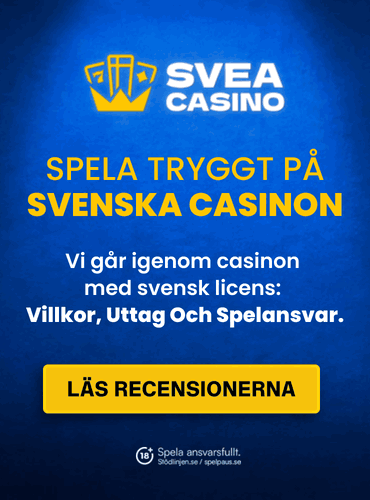 Svenska casinon med svensk licens